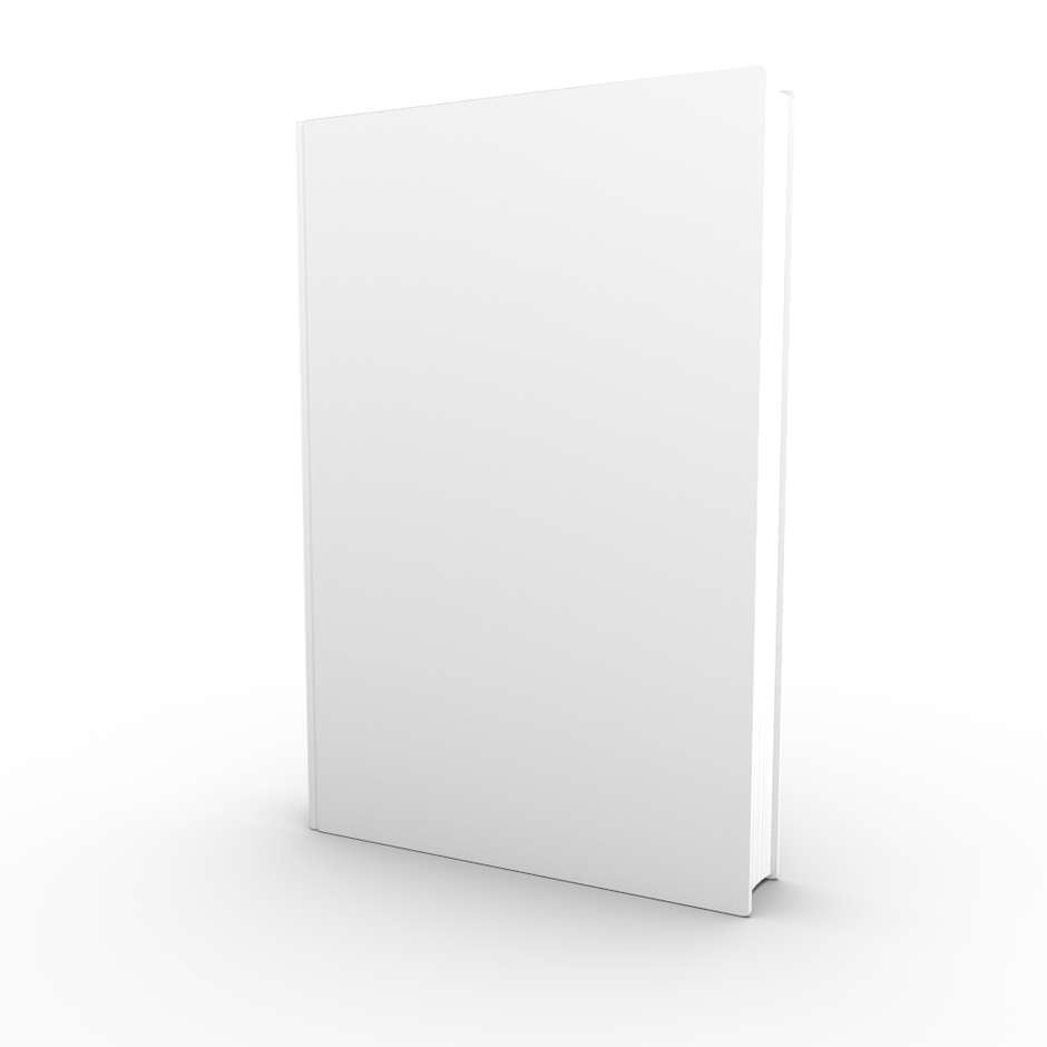 Sample 3d book cover template