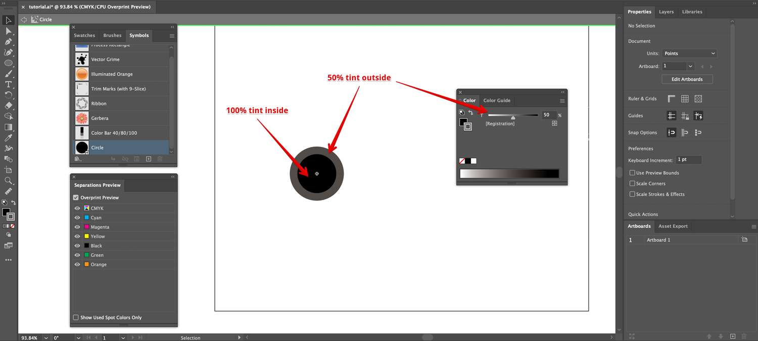 Adding stroke color to the color bar symbol