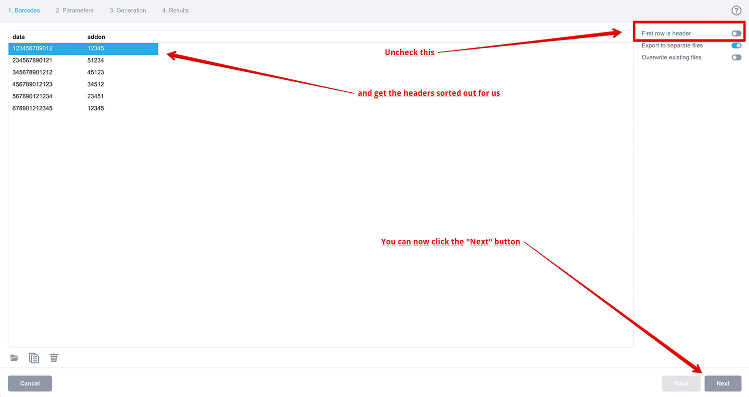 Headers are now automatically generated