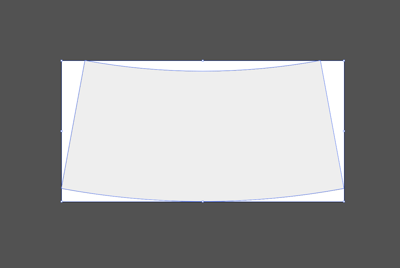 Conical label template