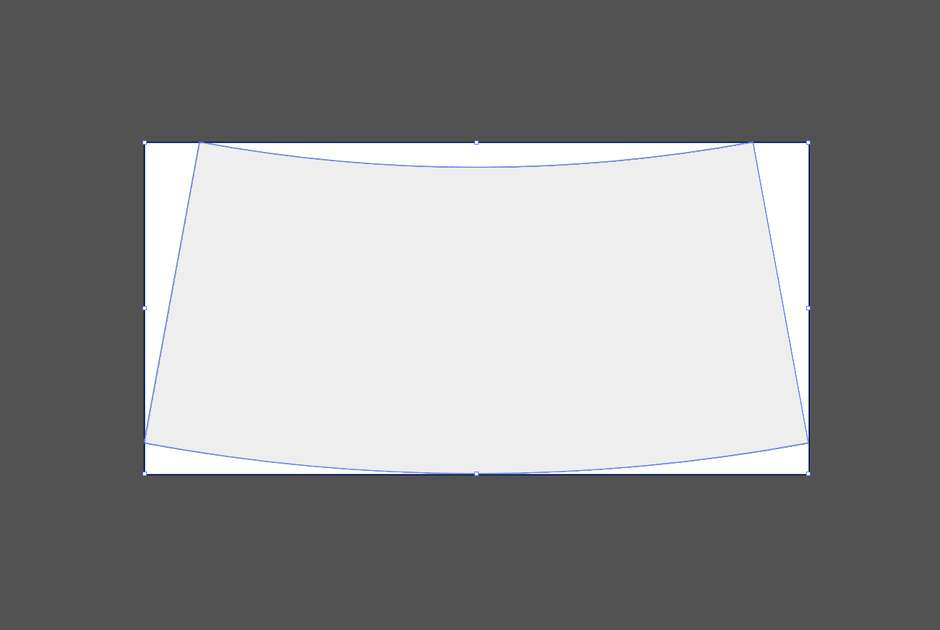 Conical label template