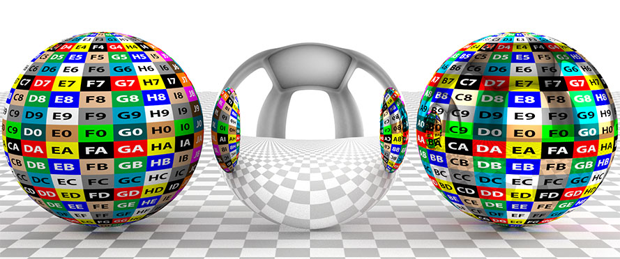 Diffuse, specular and saturated reflections in Boxshot