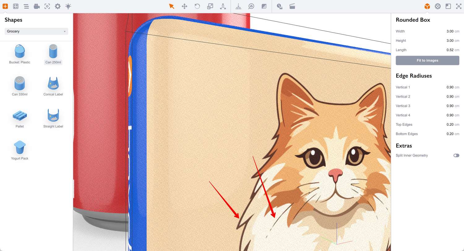 Cat artwork quality improved