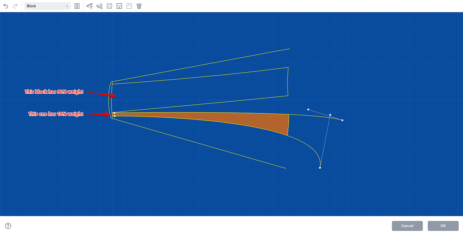 Blocks are now in 10/90 proportion in Boxshot book editor