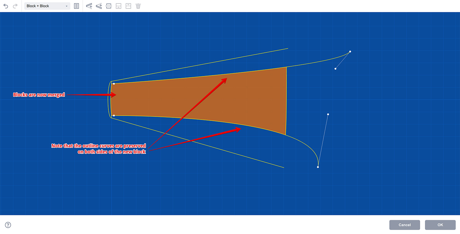 Blocks are merged in Boxshot book editor