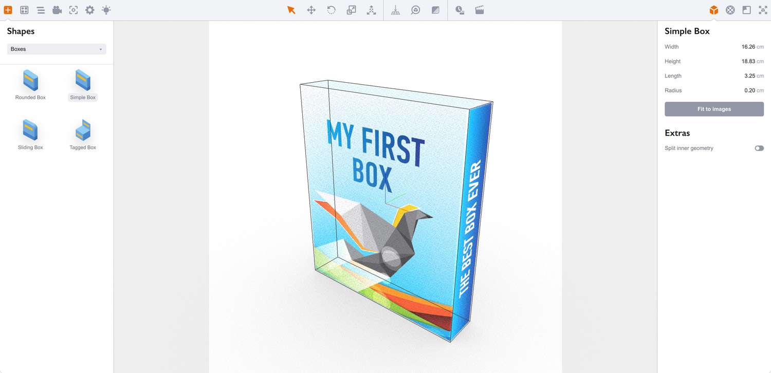 The artwork is fully applied to the box