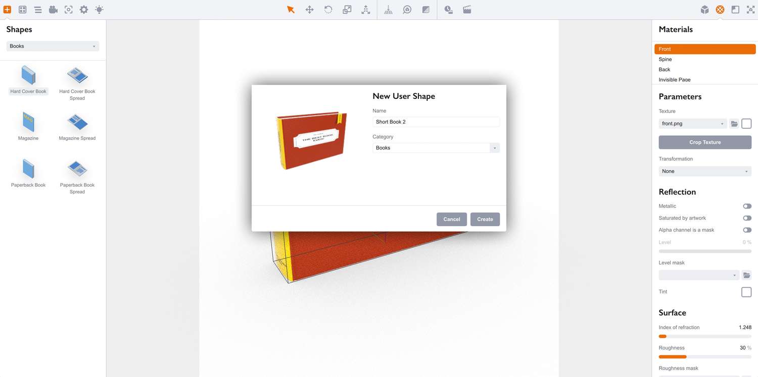 Adding our custom book to the books folder