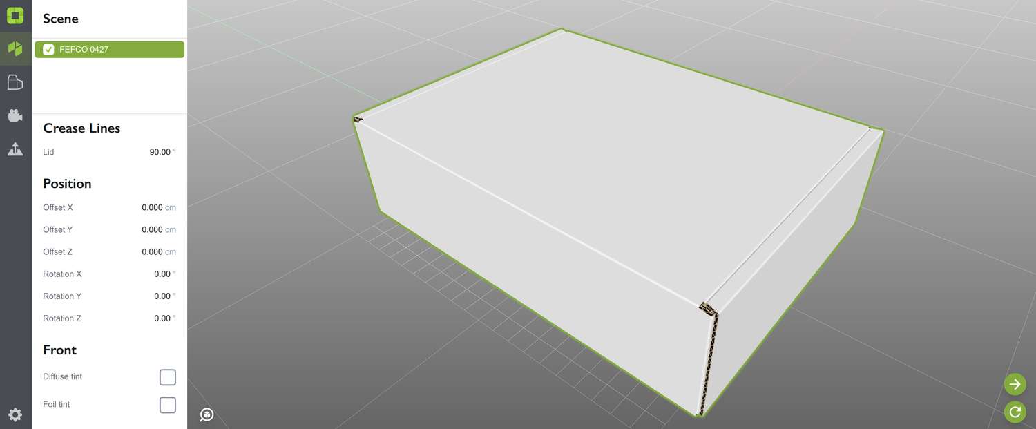 FEFCO-0427 in Origami