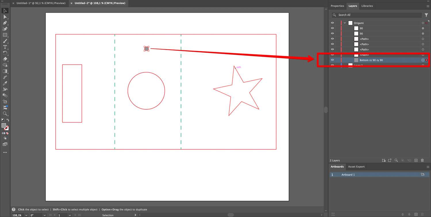 Anchor parameters in Illustrator