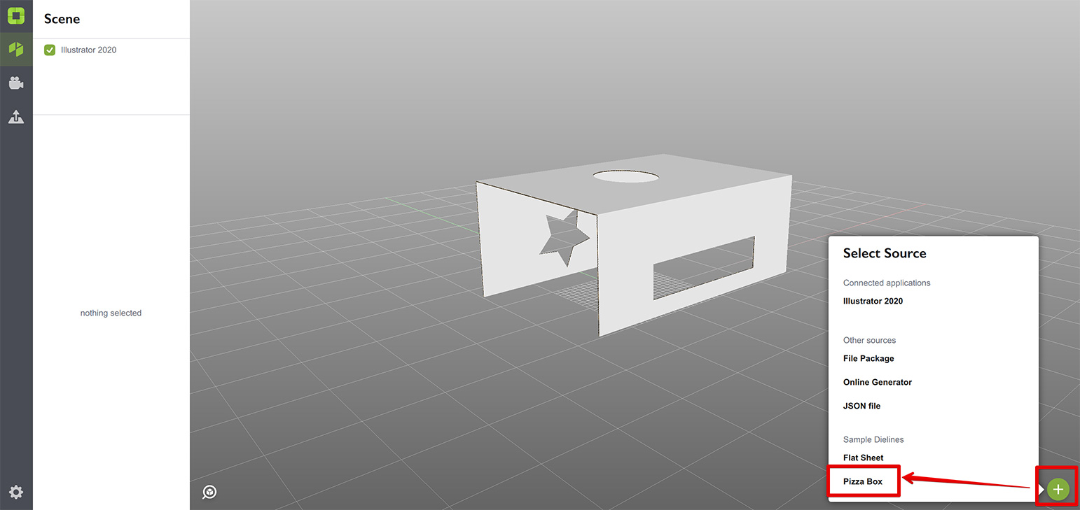 Adding the second shape to the scene
